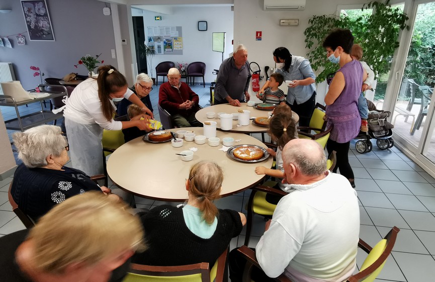 Activité intergénérationnelle