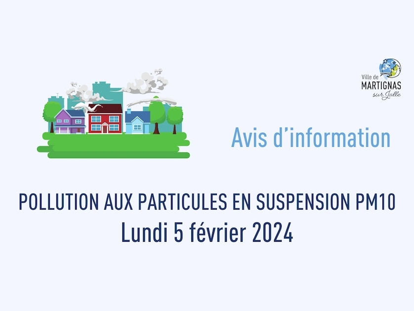 Bulletin d’information pollution aux pm10