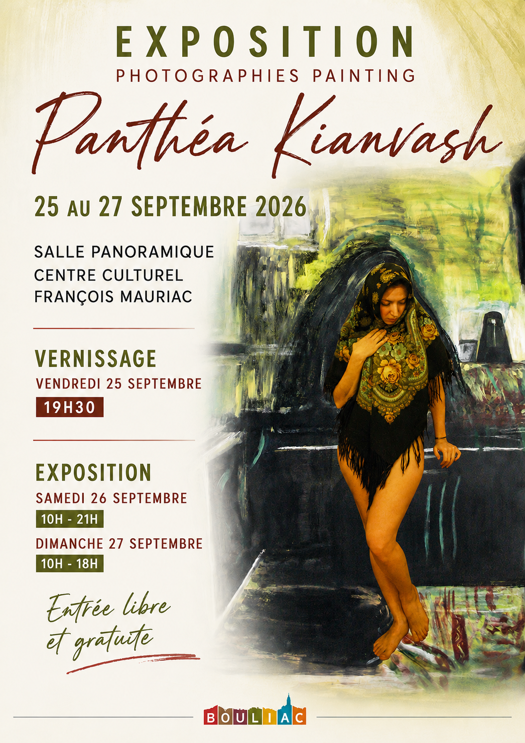 Exposition photographies painting - Panthéa Kianvash