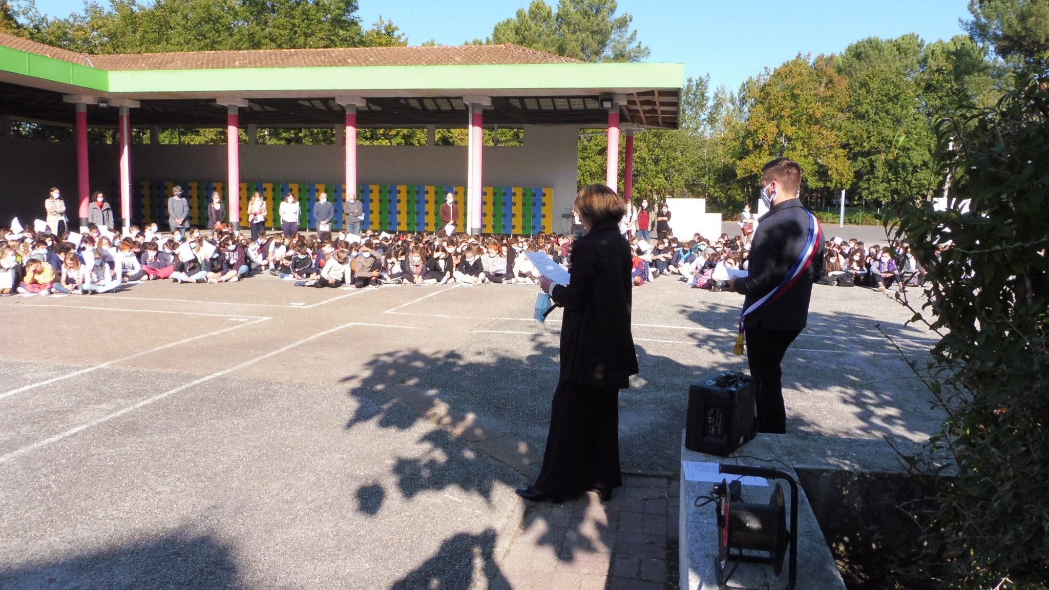 Hommage à Samuel Paty