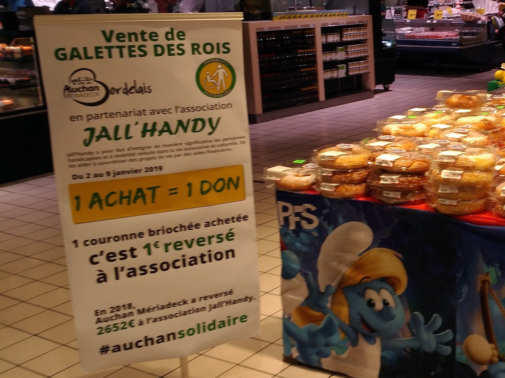 Semaine Galettes des Rois chez Auchan Mériadeck