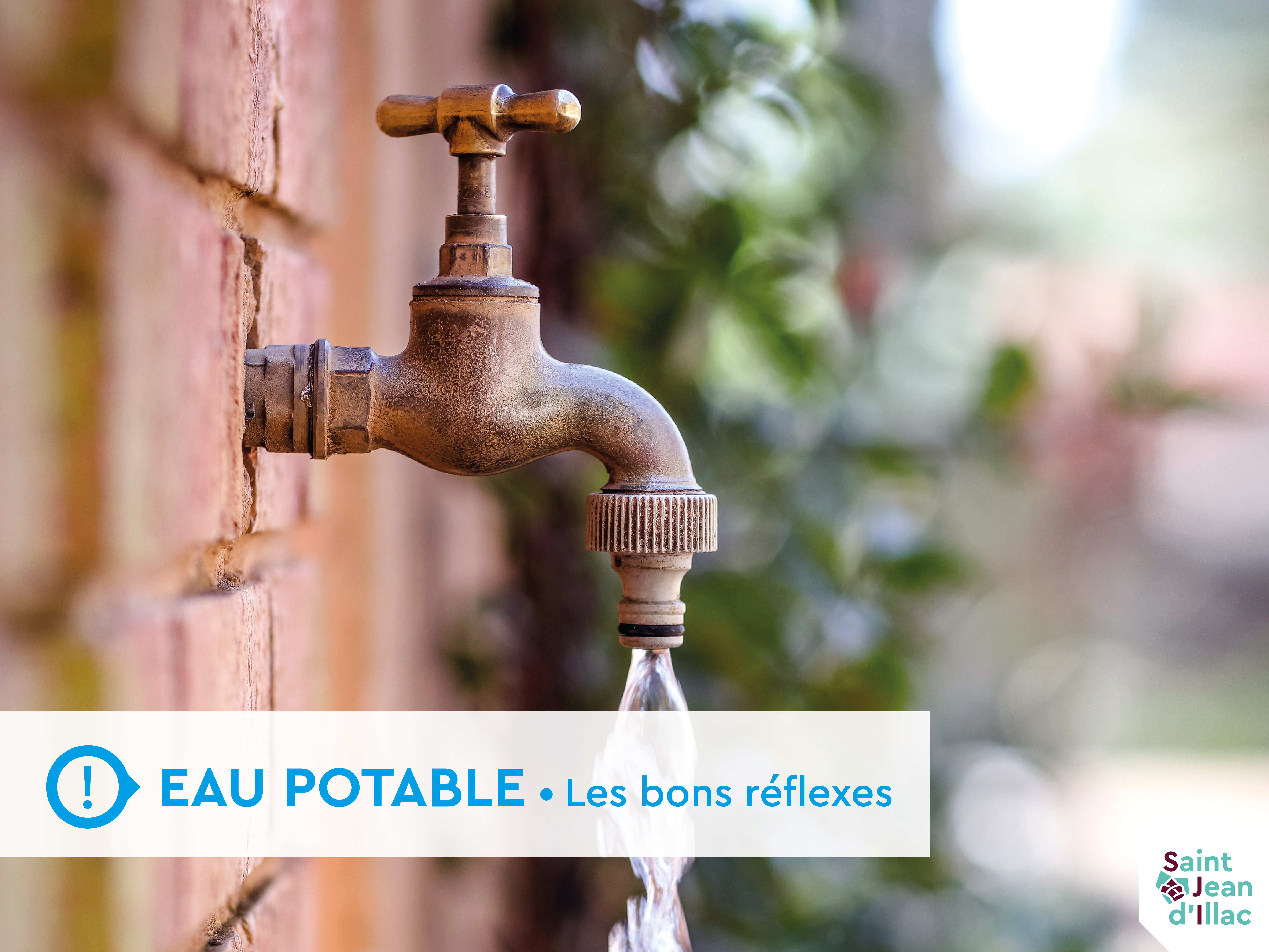 Eau potable - Les bons réflexes