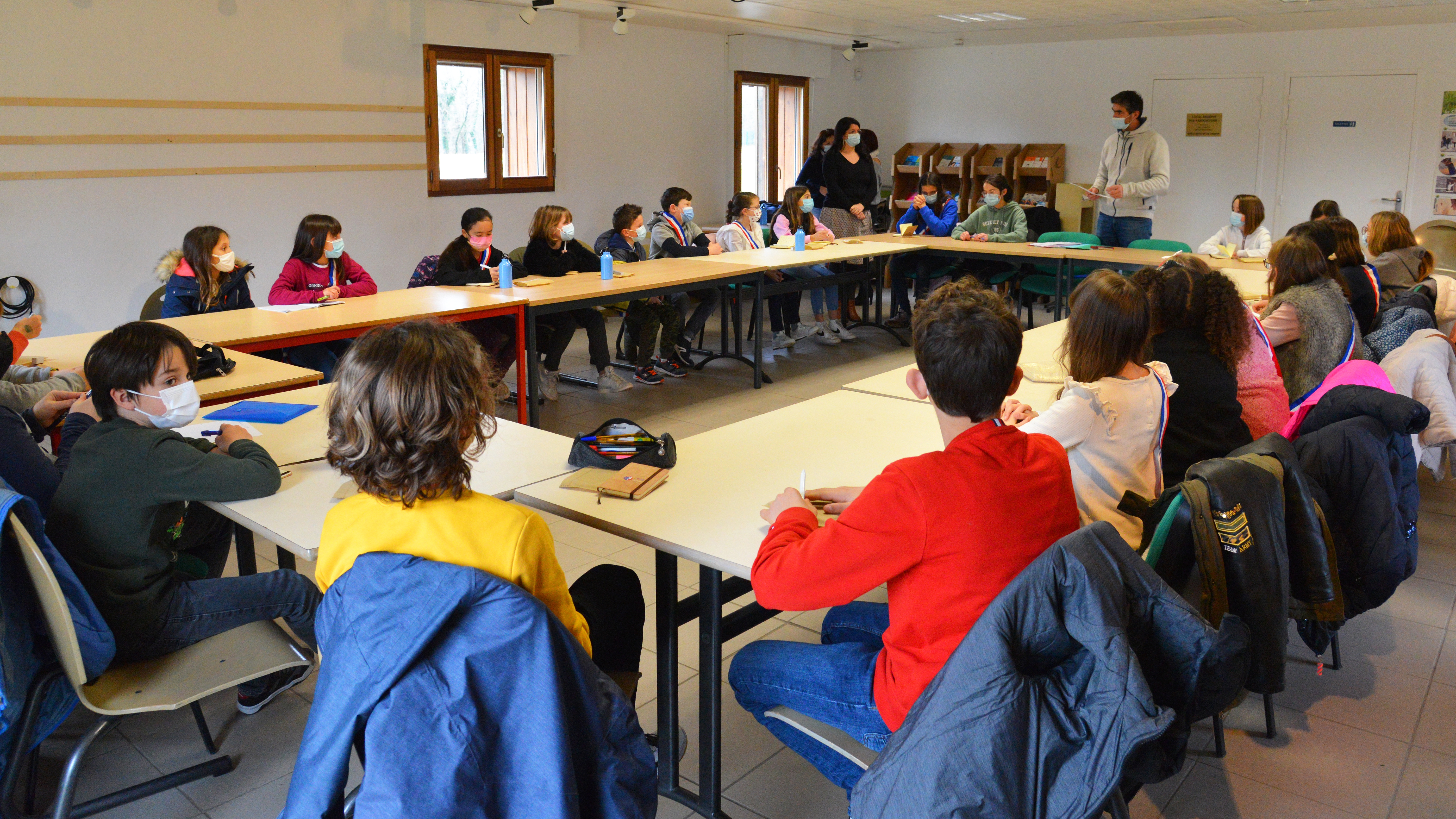 Première séance du Conseil Municipal des Jeunes