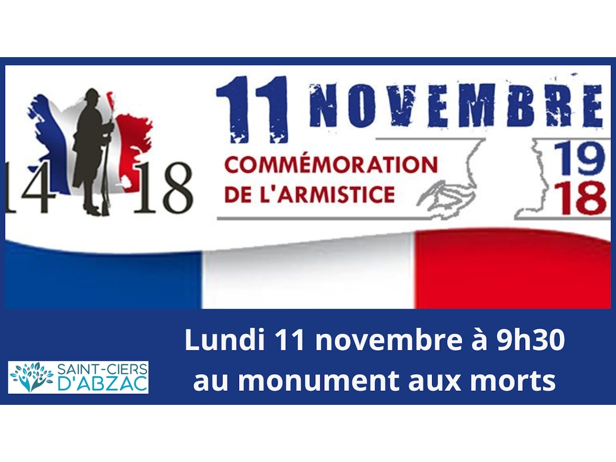 Commémoration de l'armistice  
