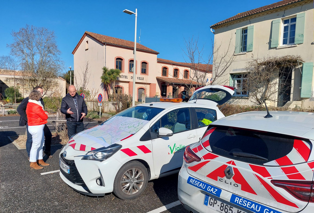 LE "NEZ" DE GRDF RENIFLE LES RUES DE LA COMMUNE DE BOÉ