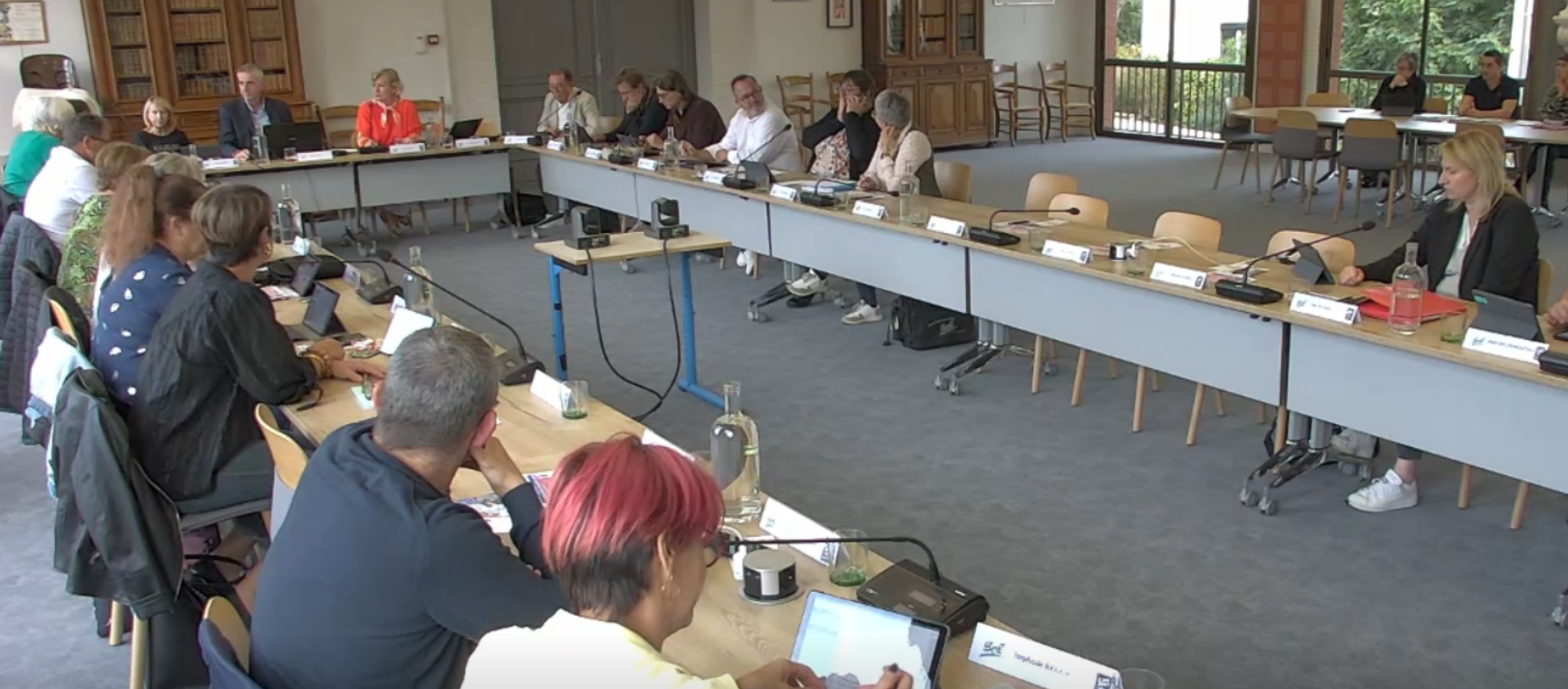 Conseil municipal diffusé en direct