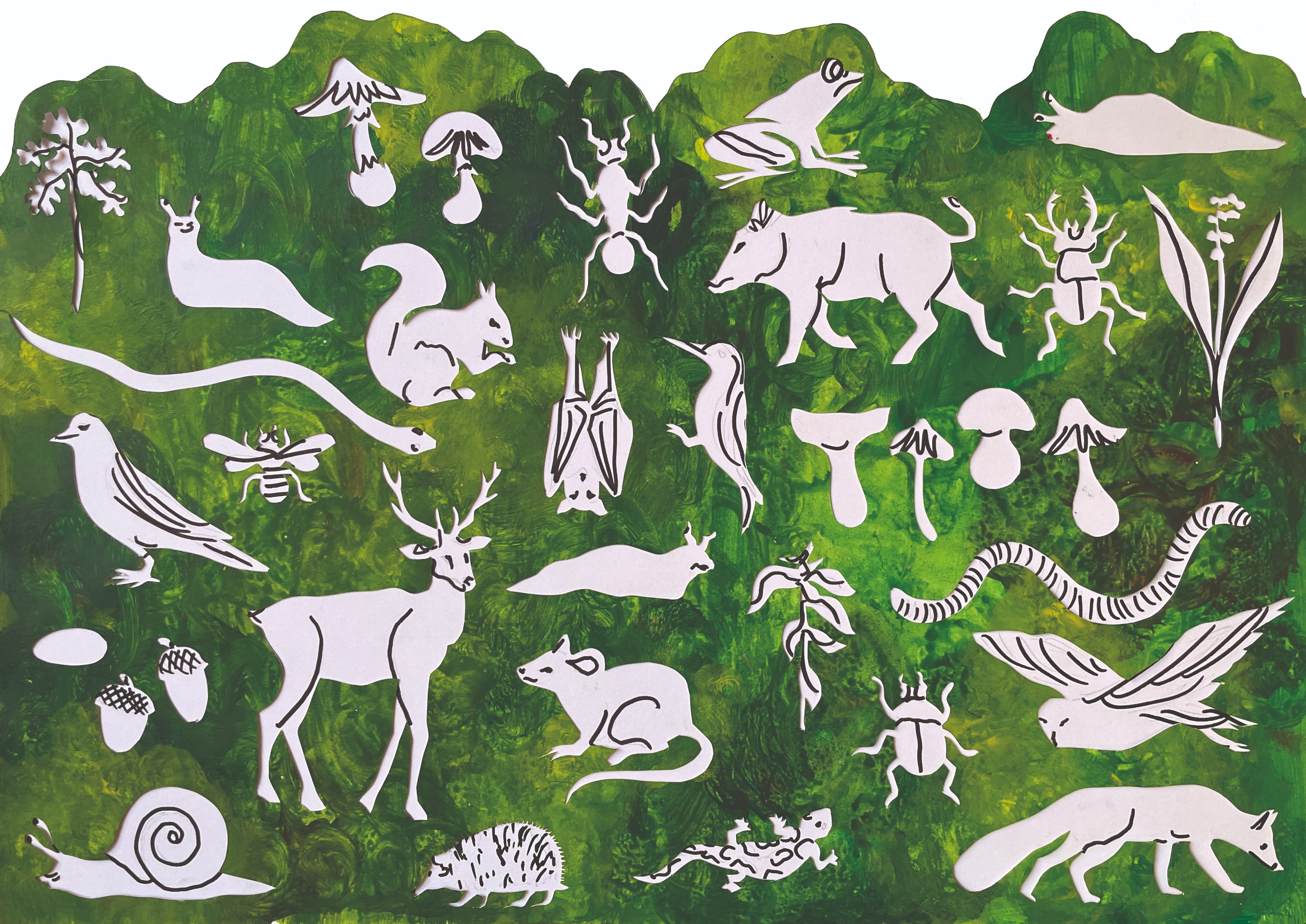 Concert dessiné "Deviens grande forêt"