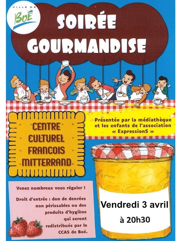 Soirée gourmandise