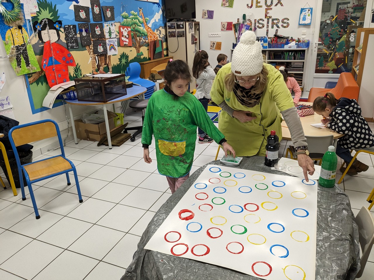 Accueils de loisirs : Des décorations pour les J.O. 2024