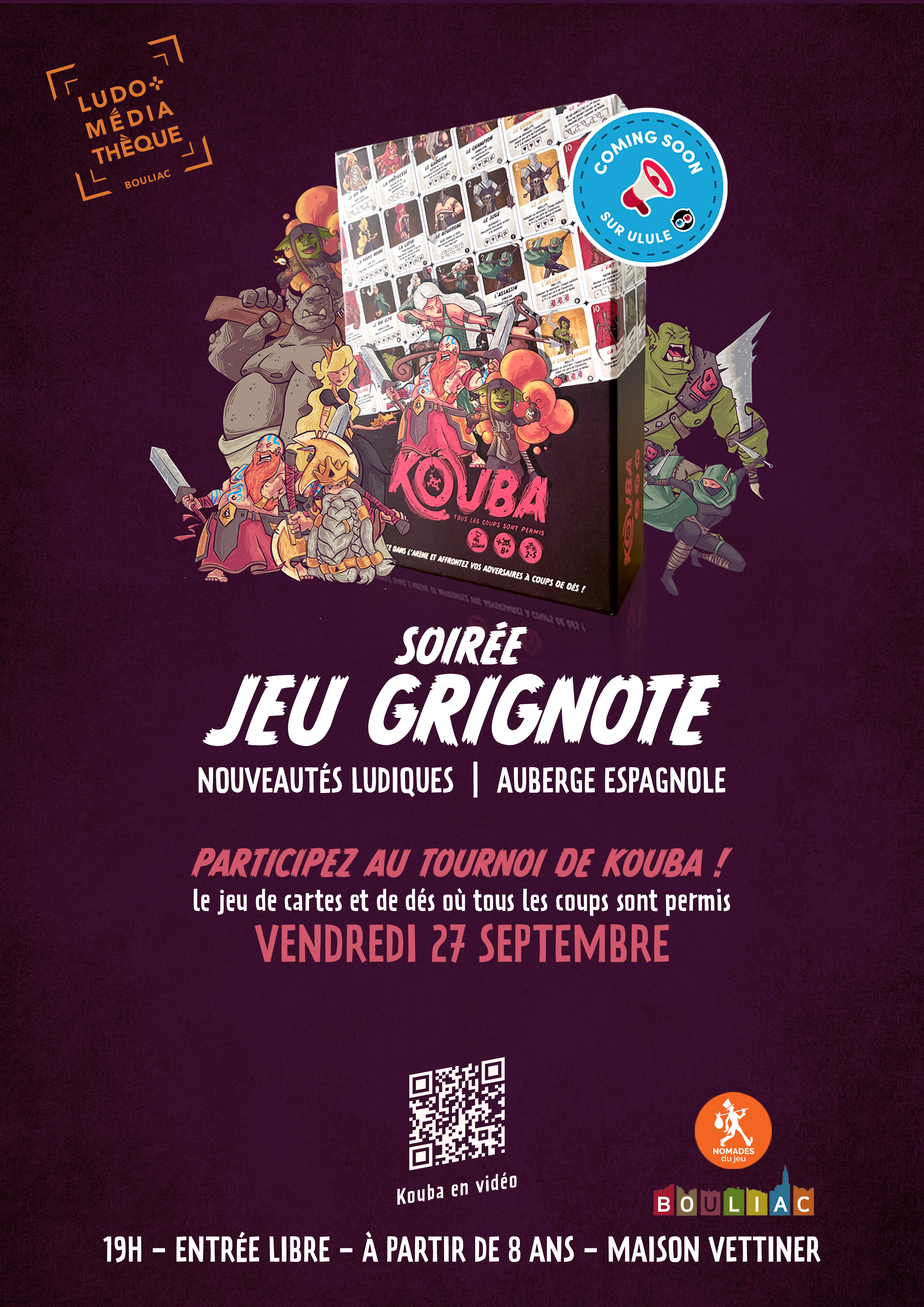 Soirée Jeu Grignote