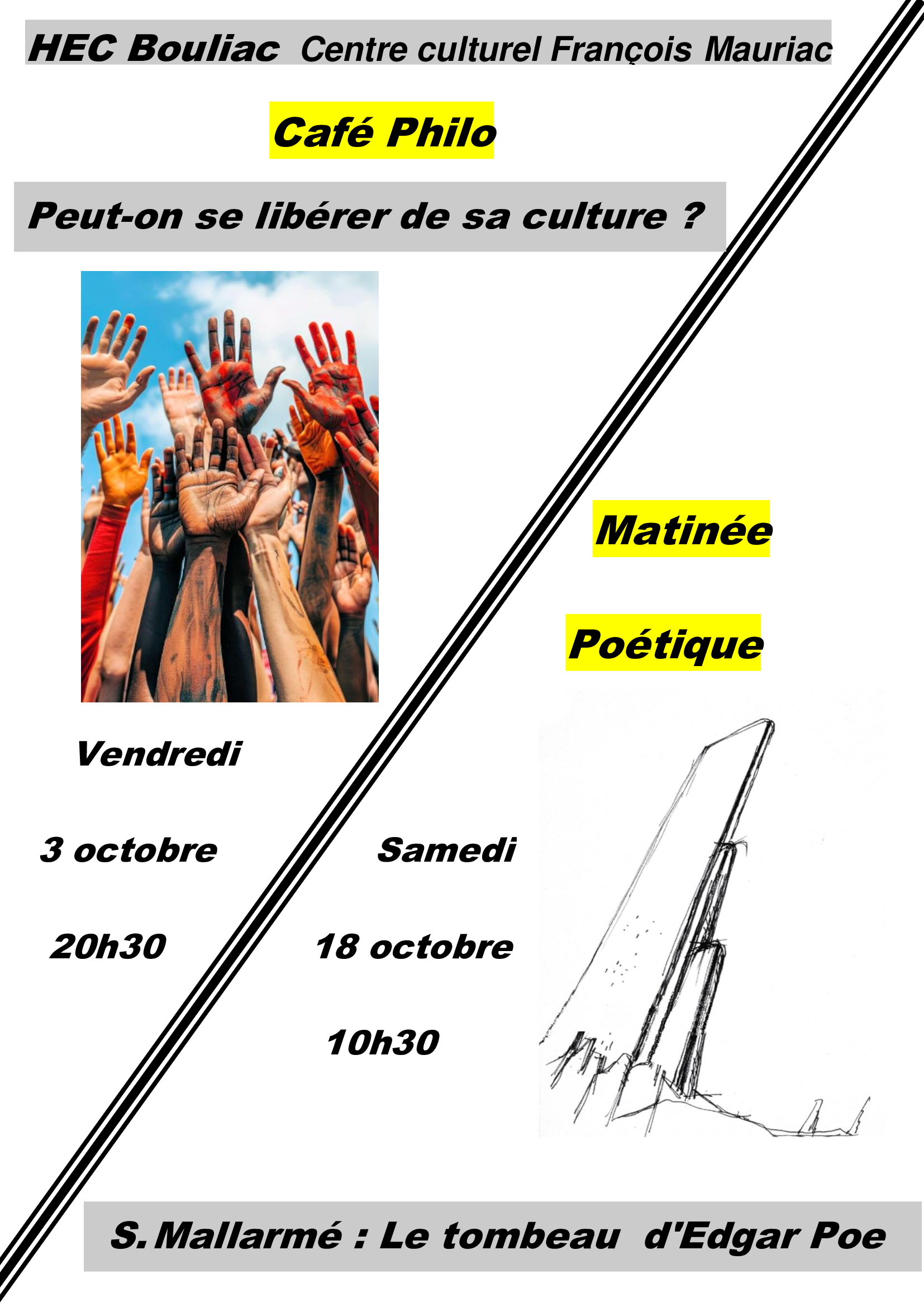 philo - poésie octobre 2025