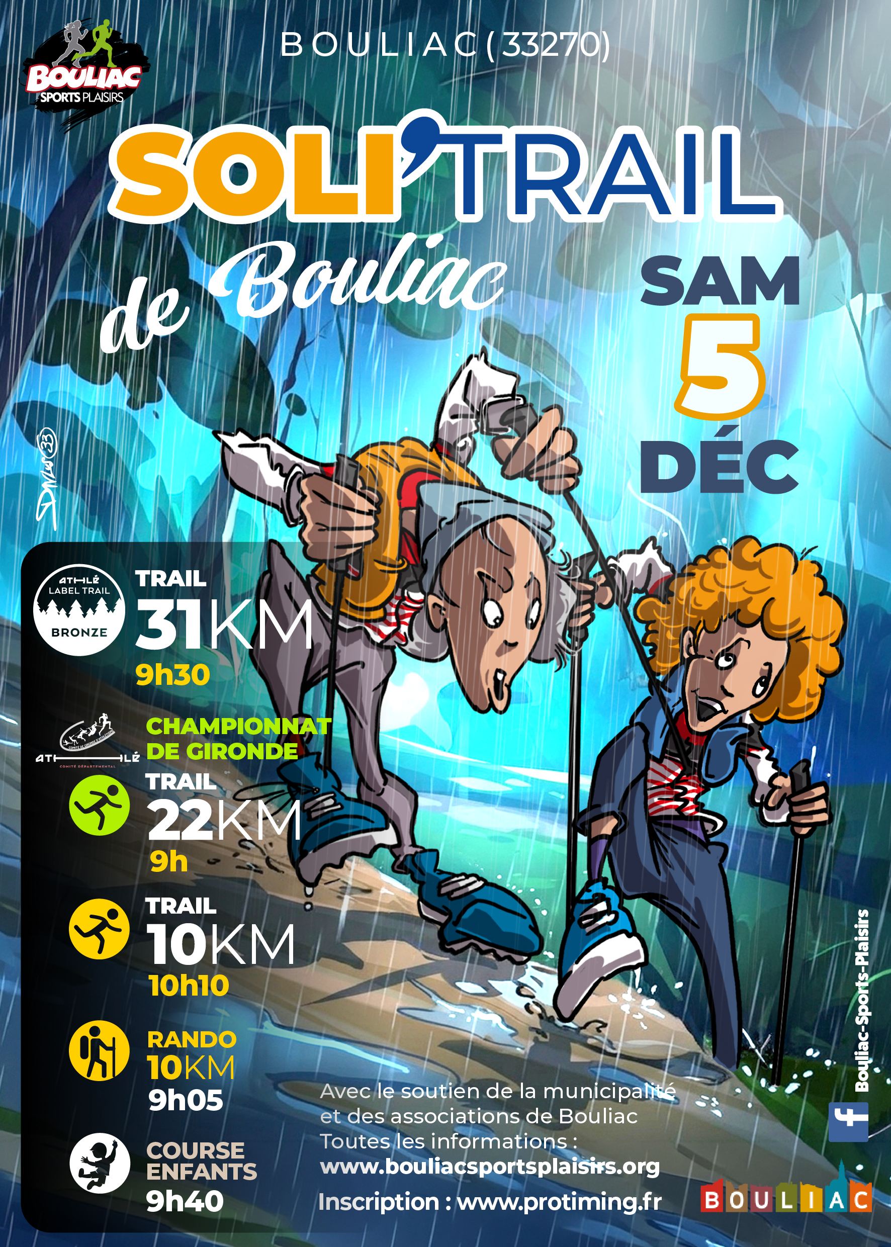 Soli'Trail de Bouliac 2026
