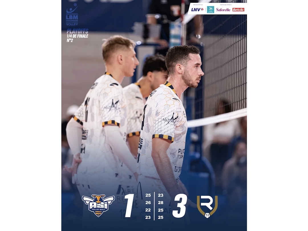 Reims vs ASI : Défaite 3/1