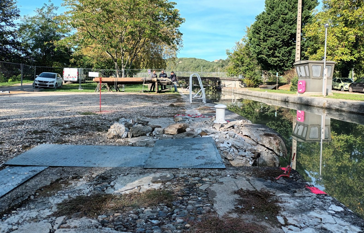 Interruption de navigation : écluse n°27 du Petit Bézy PK 71.2 (canal latéral à la Garonne)