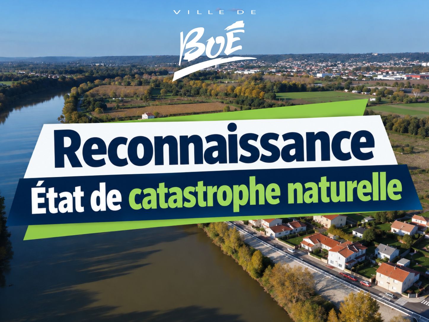 RECONNAISSANCE ÉTAT DE CATASTROPHE NATURELLE