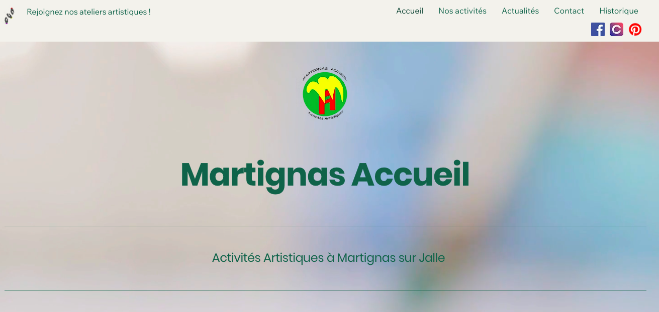 Nouveau site internet