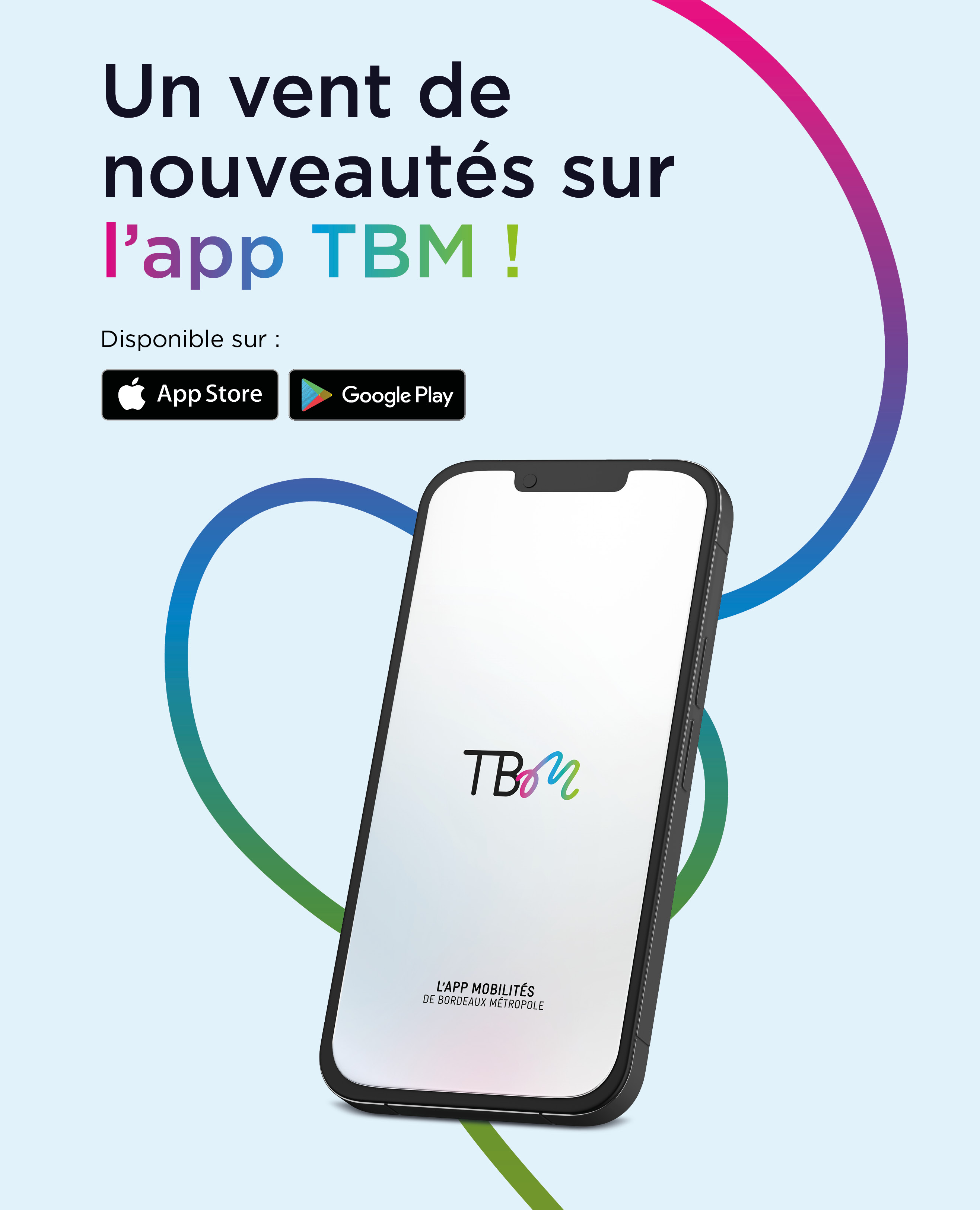 Découvrez la nouvelle app TBM 