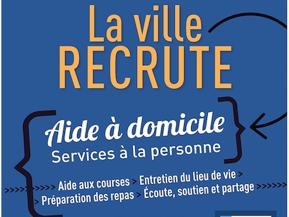 La Ville recrute des aides à domiciles pour la période estivale
