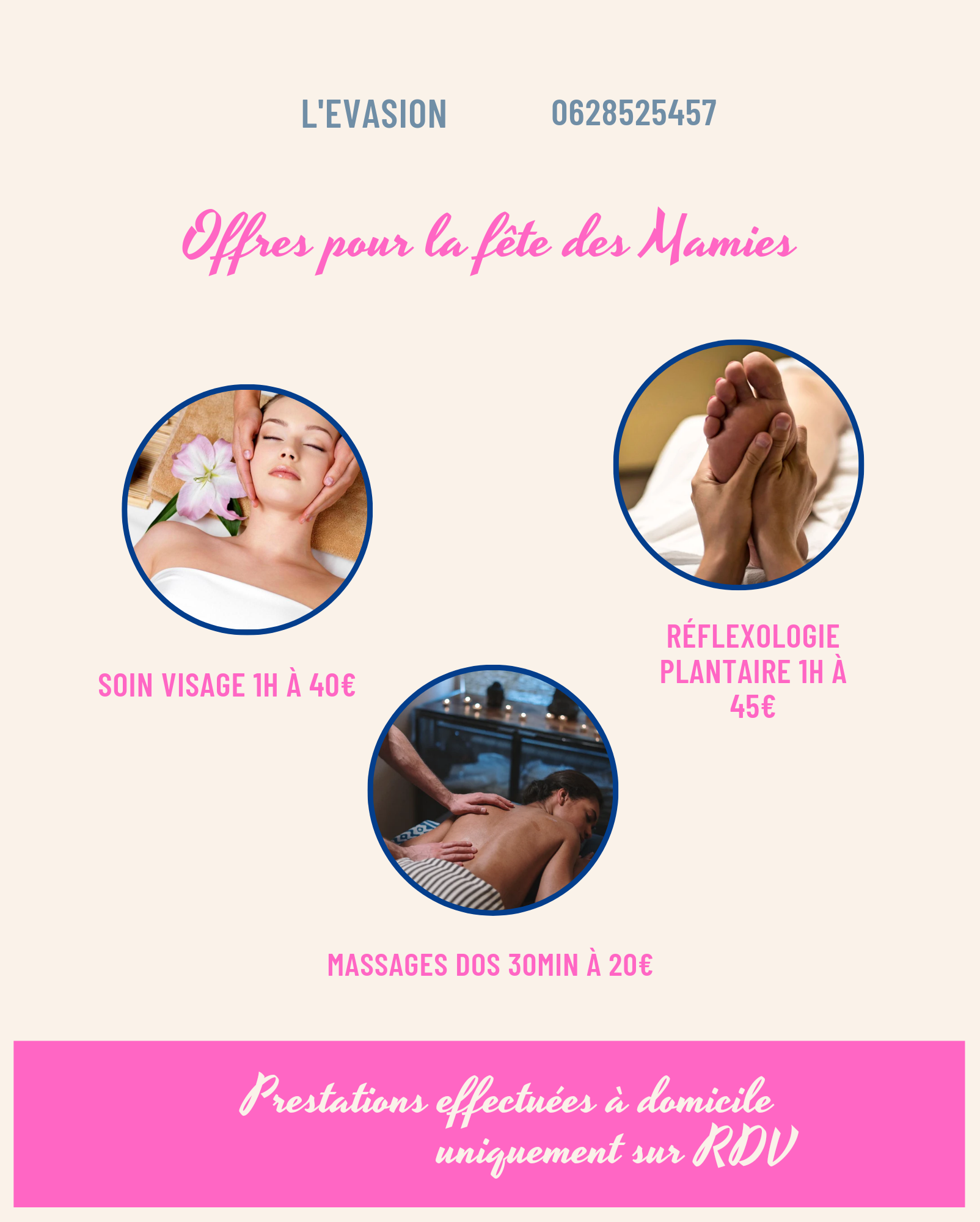 Offres pour la fête des mamies