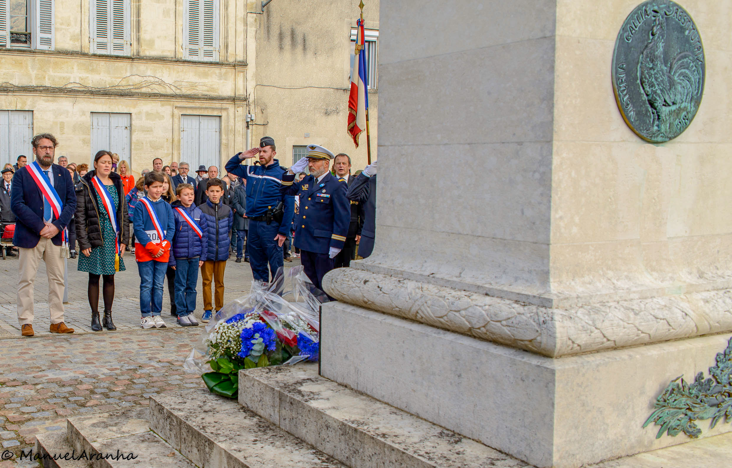 Cérémonie du 11 Novembre au Taillan-Médoc