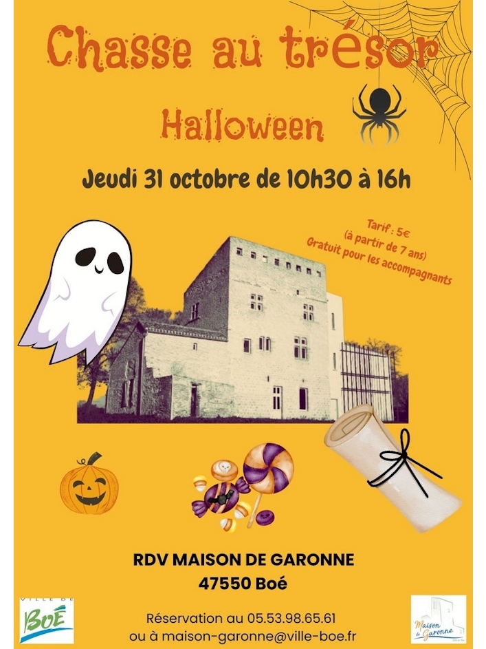Chasse au trésor d’Halloween