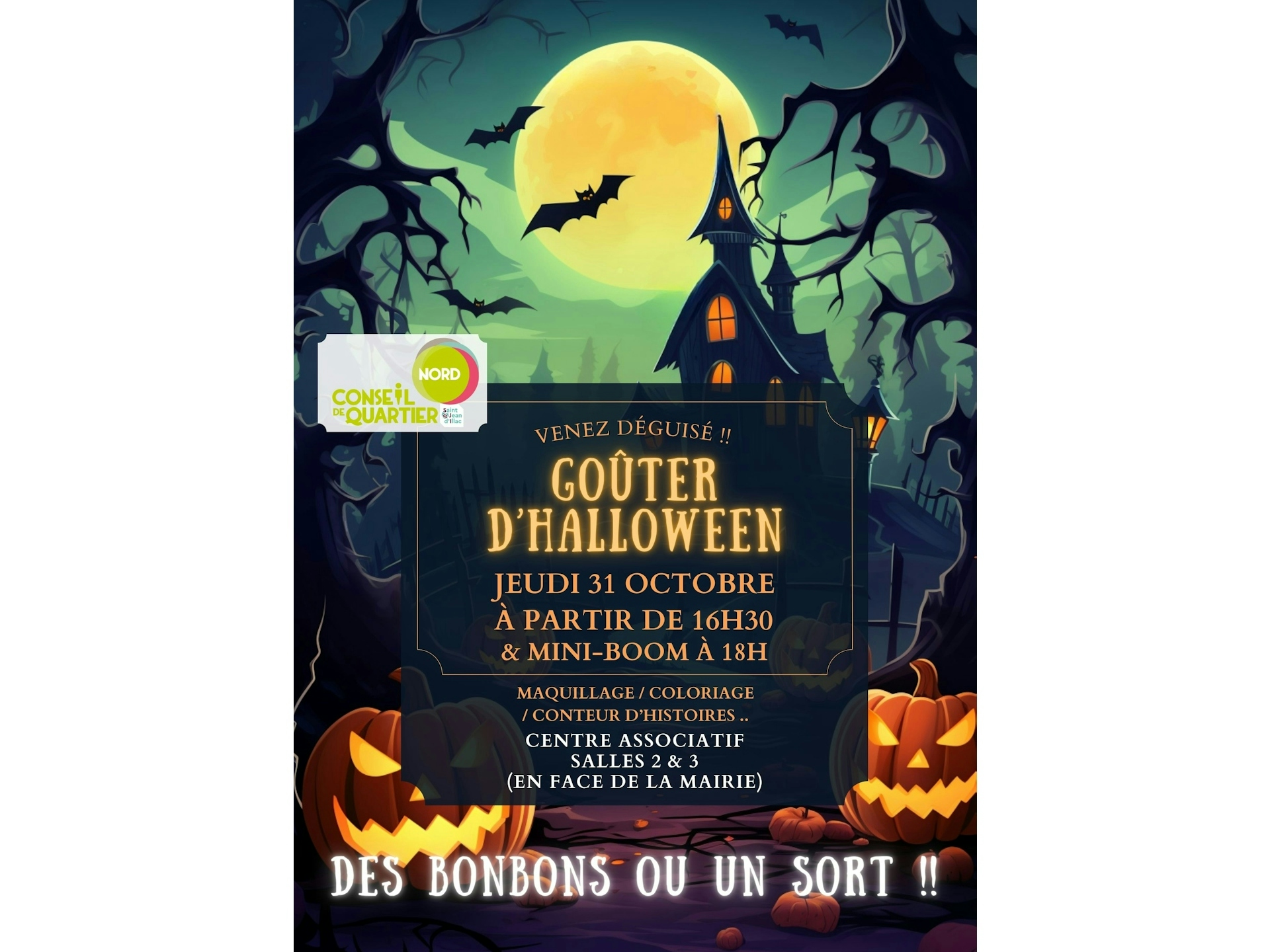 Conseil de quartier NORD - Halloween