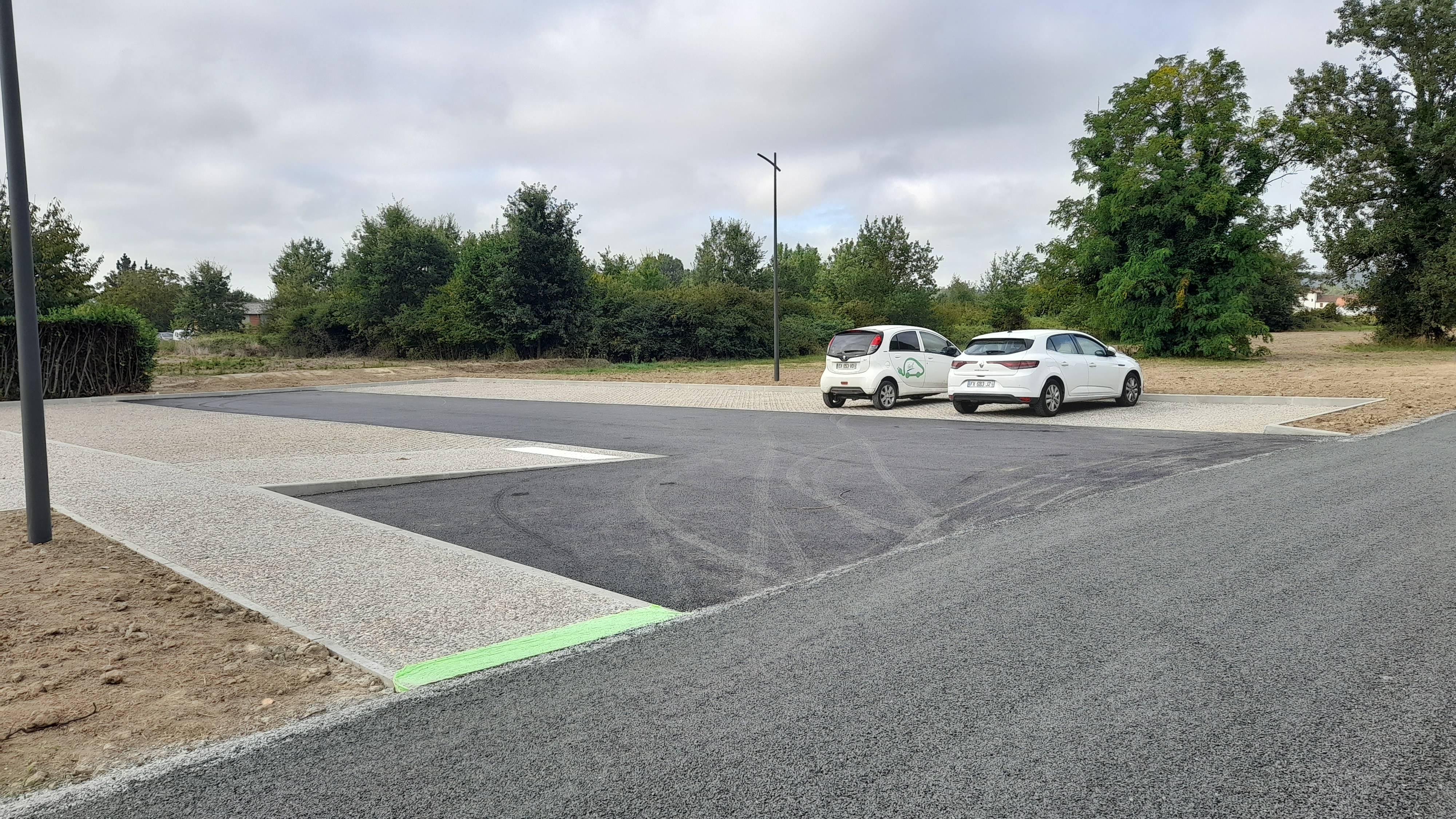 Travaux Parking école Didier Lapeyre - Aout 2023