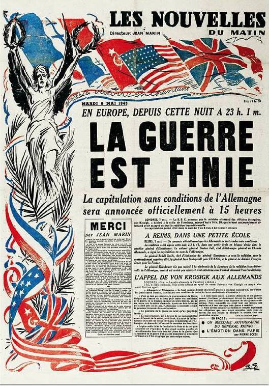 Cérémonie commémorative du 8 mai 1945