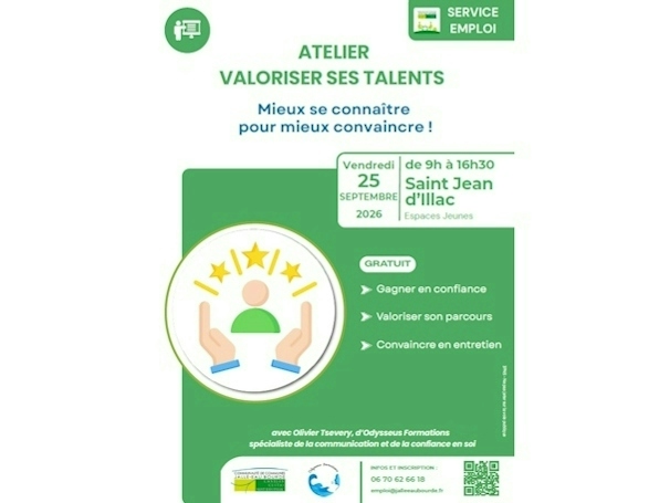 [ATELIER] Valoriser ses talents