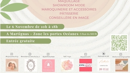 SALON COCOONING DIMANCHE 6 NOVEMBRE A MARTIGNAS