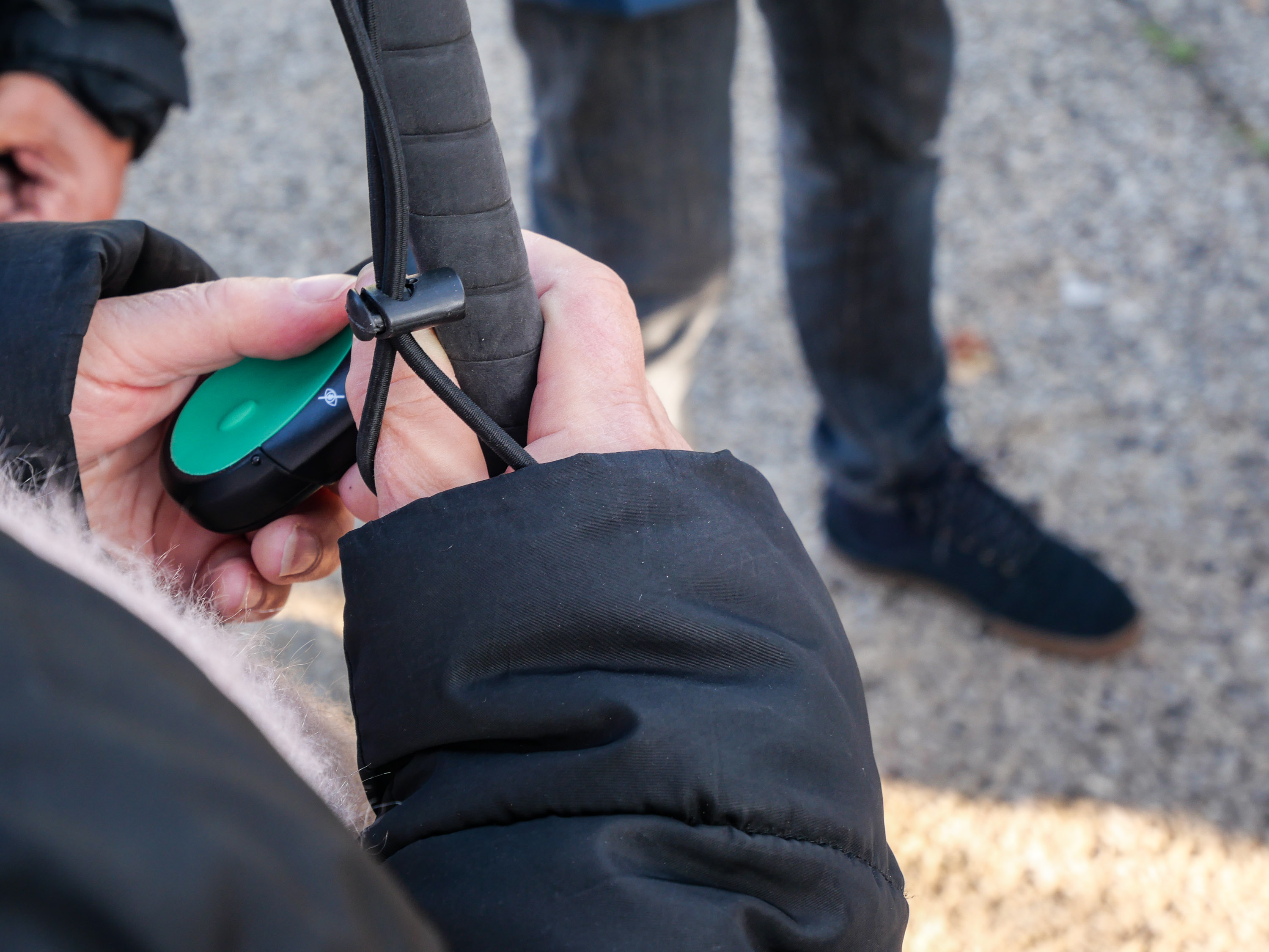 Des télécommandes pour activer les modules sonores des feux