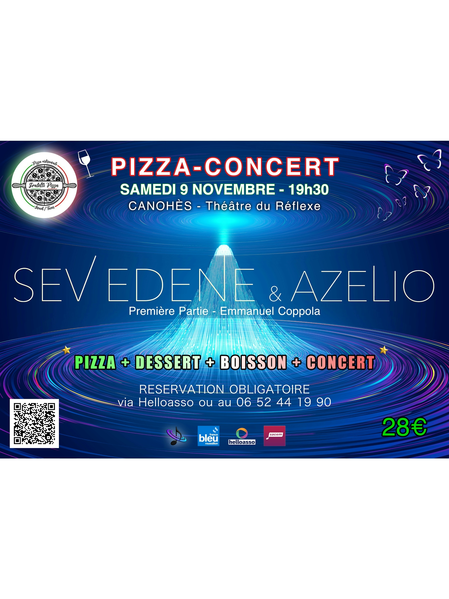 DINER-CONCERT ! Sev Edene et Azelio 