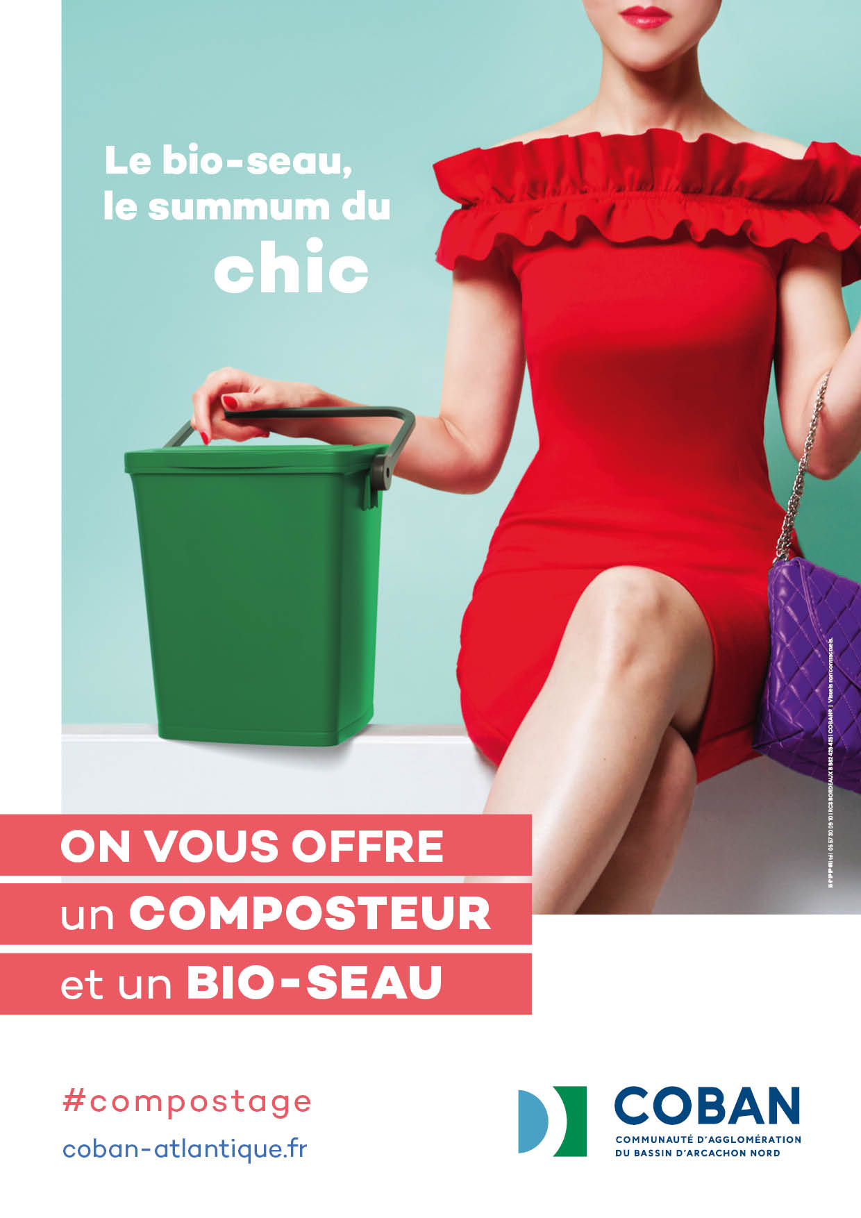 Distribution de composteur par la COBAN