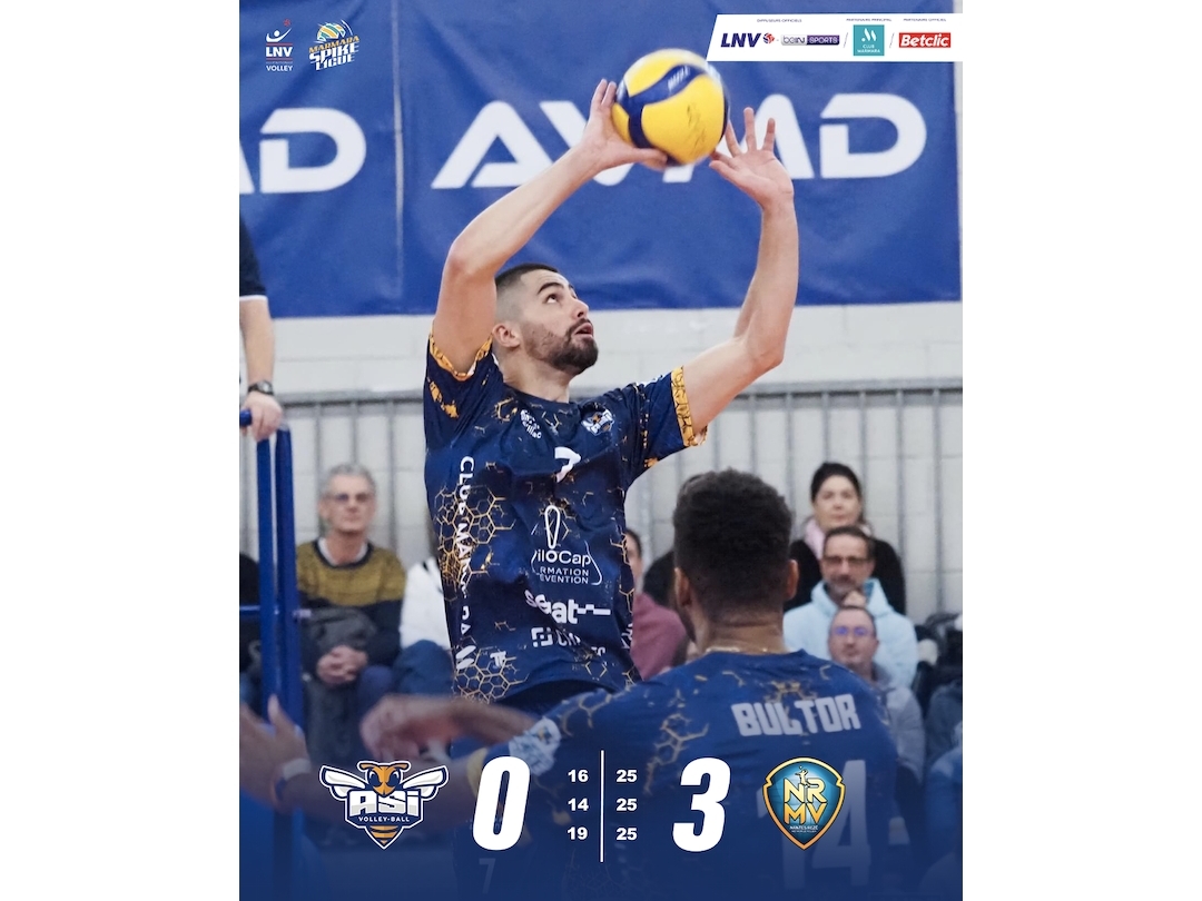 Nantes Rezé vs ASI : défaite 3/0