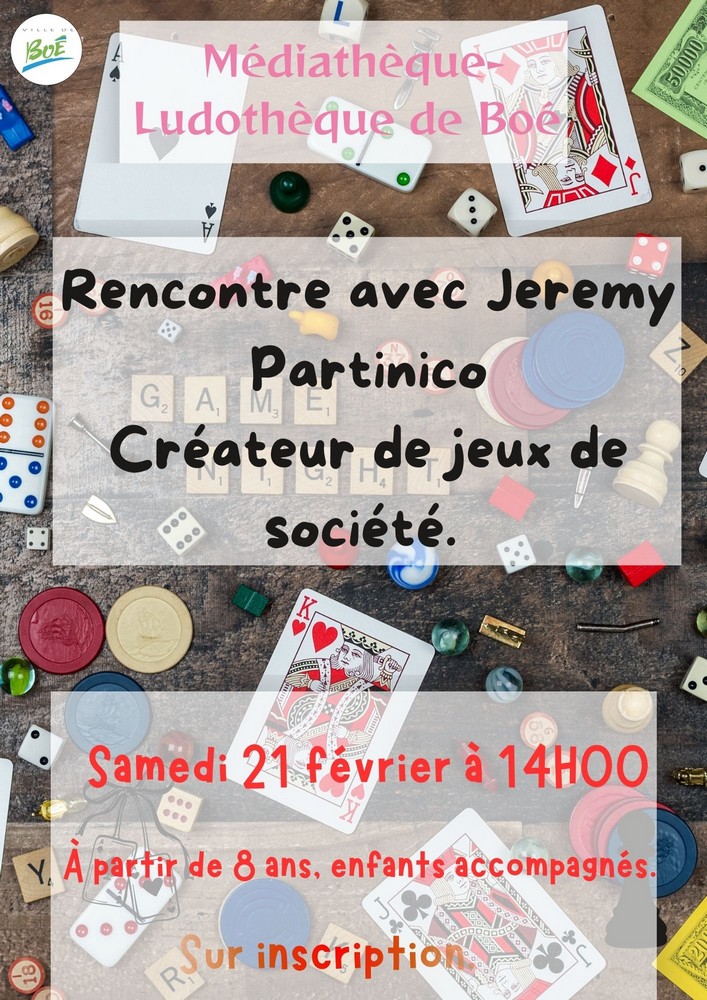 Découverte de jeux créés par Jérémy Partinico