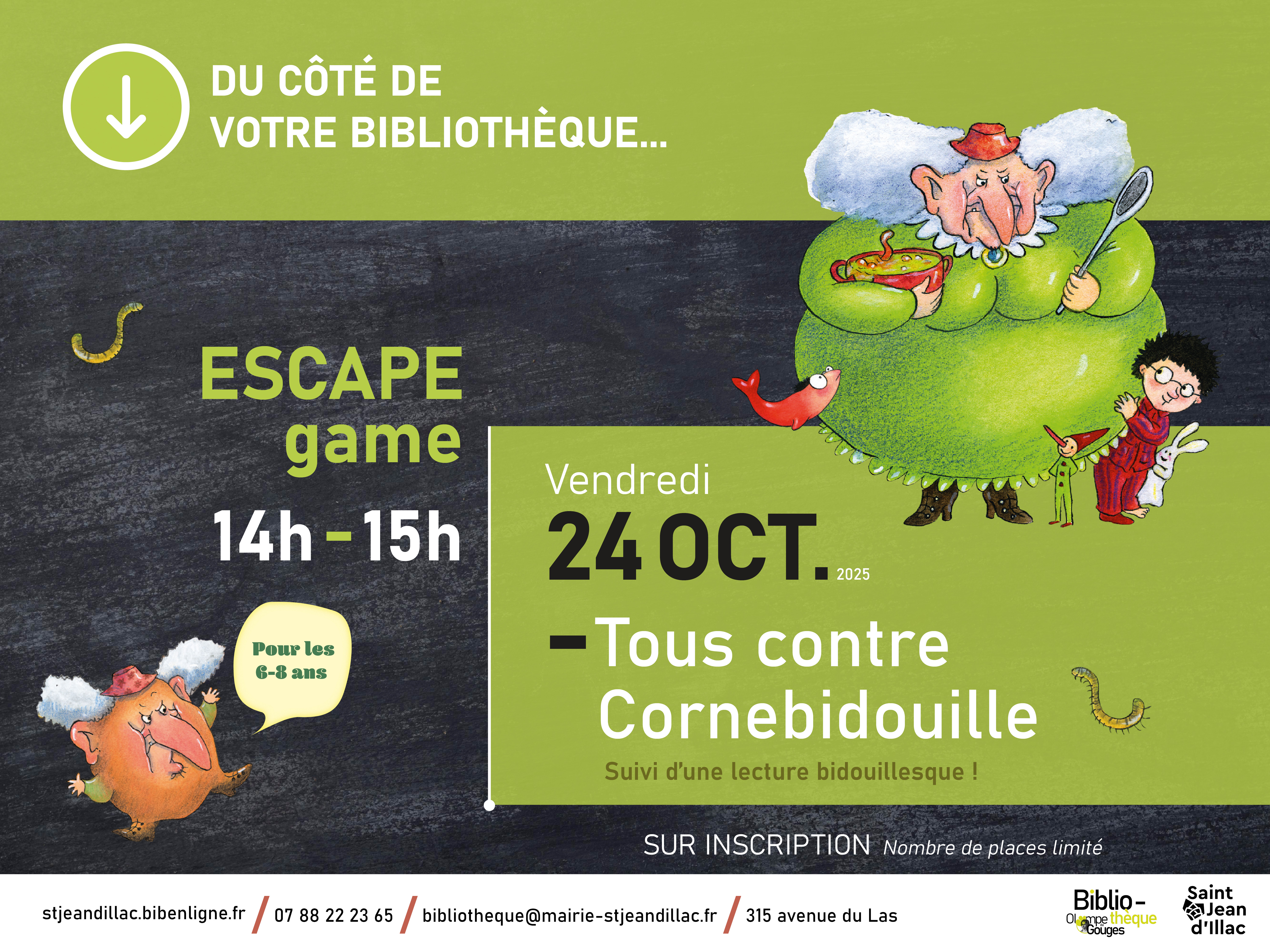 Escape game  - Tous contre Cornebidouille