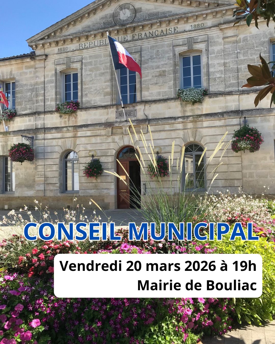 Installation du Conseil Municipal