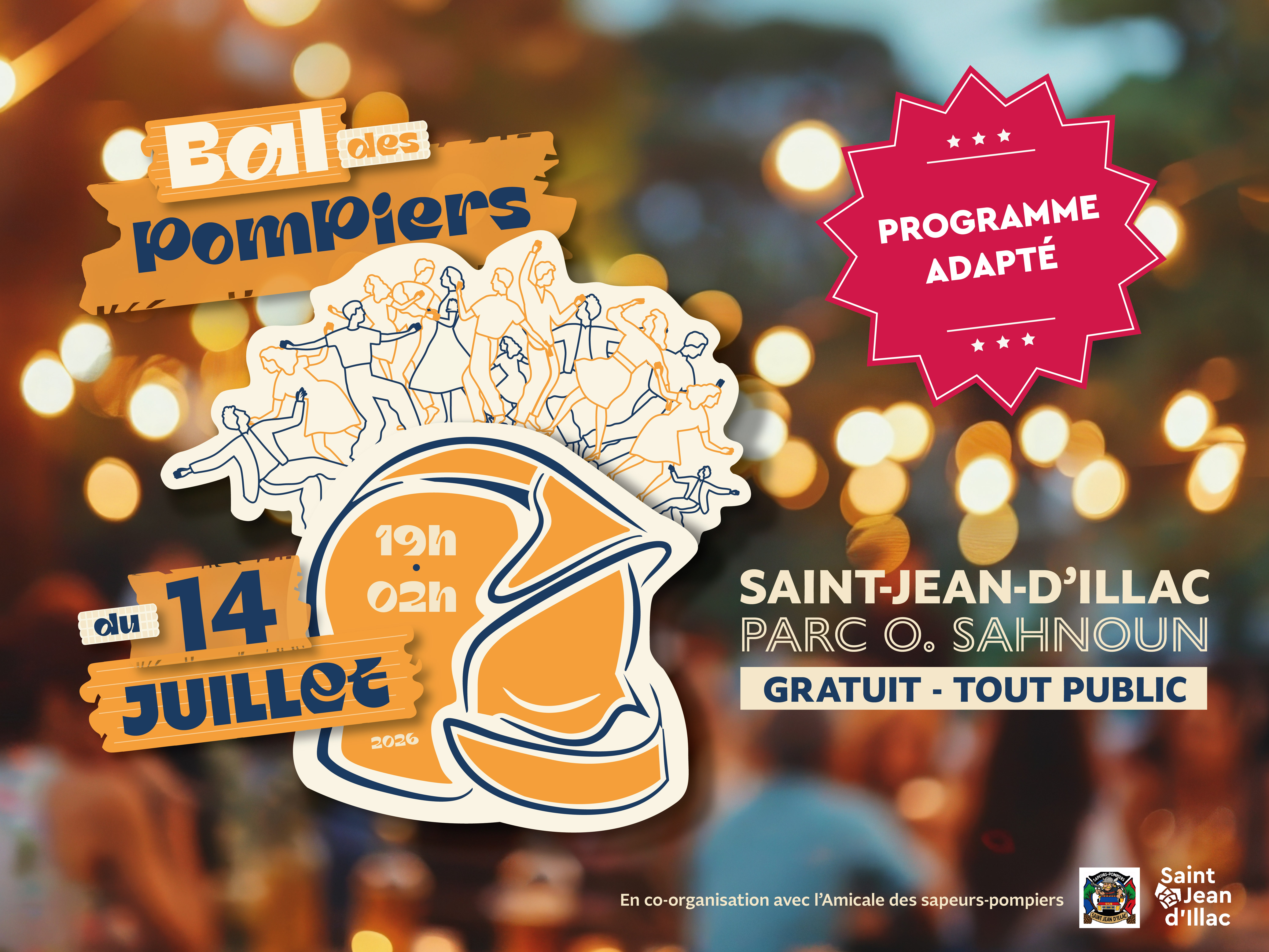 Bal des pompiers - Programme adapté