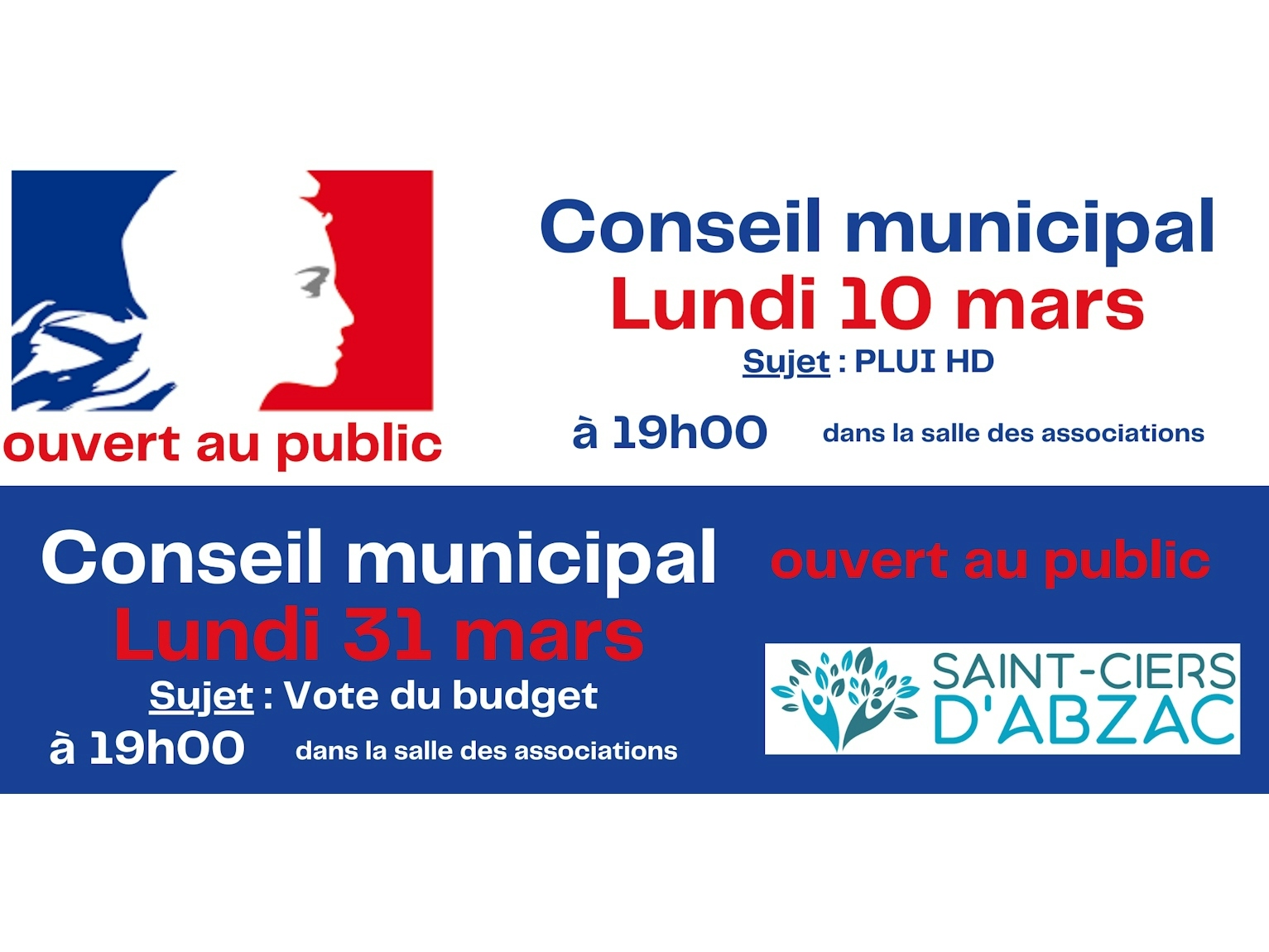 Conseil municipal  