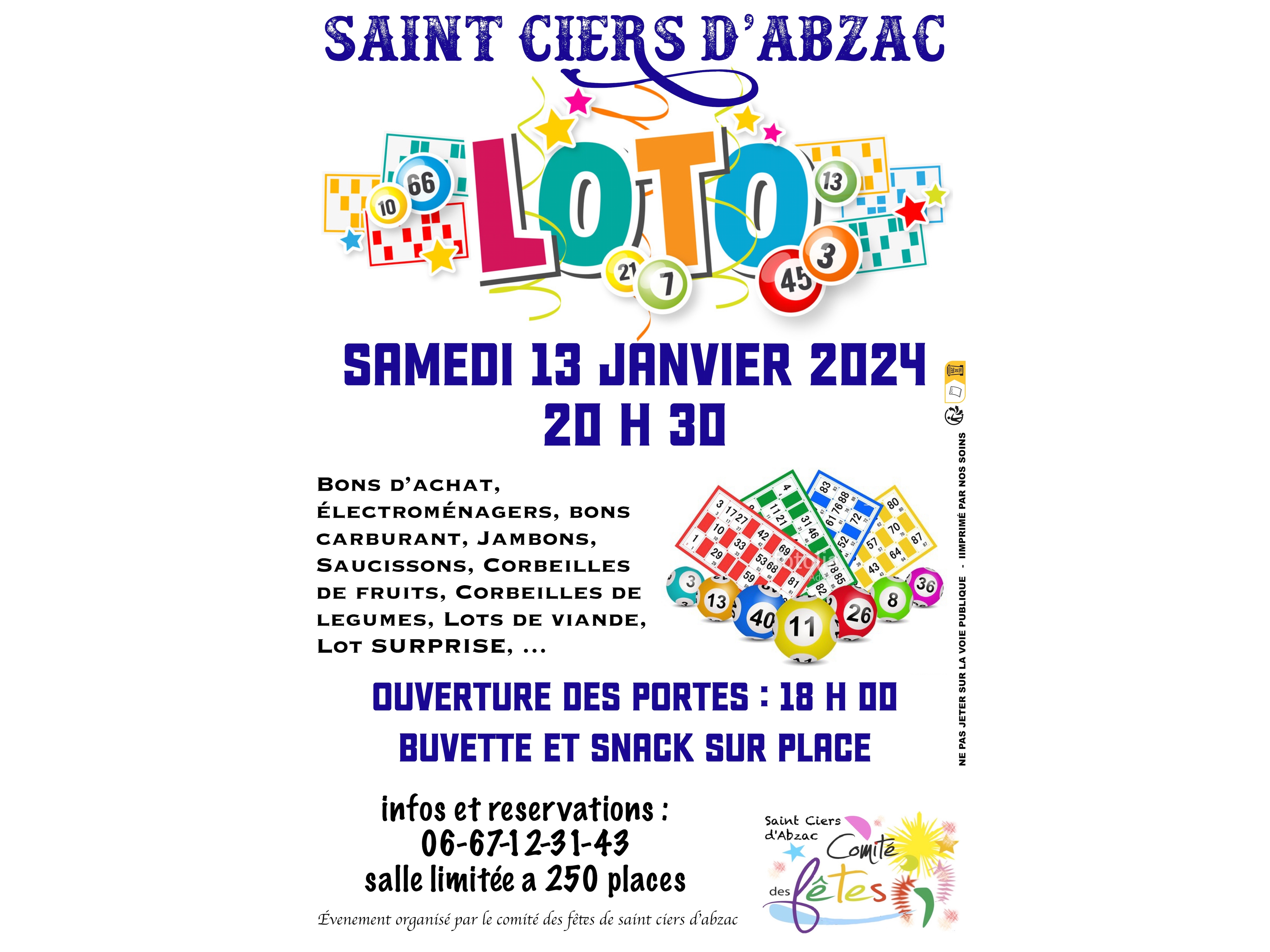 Loto du 13 janvier 2024