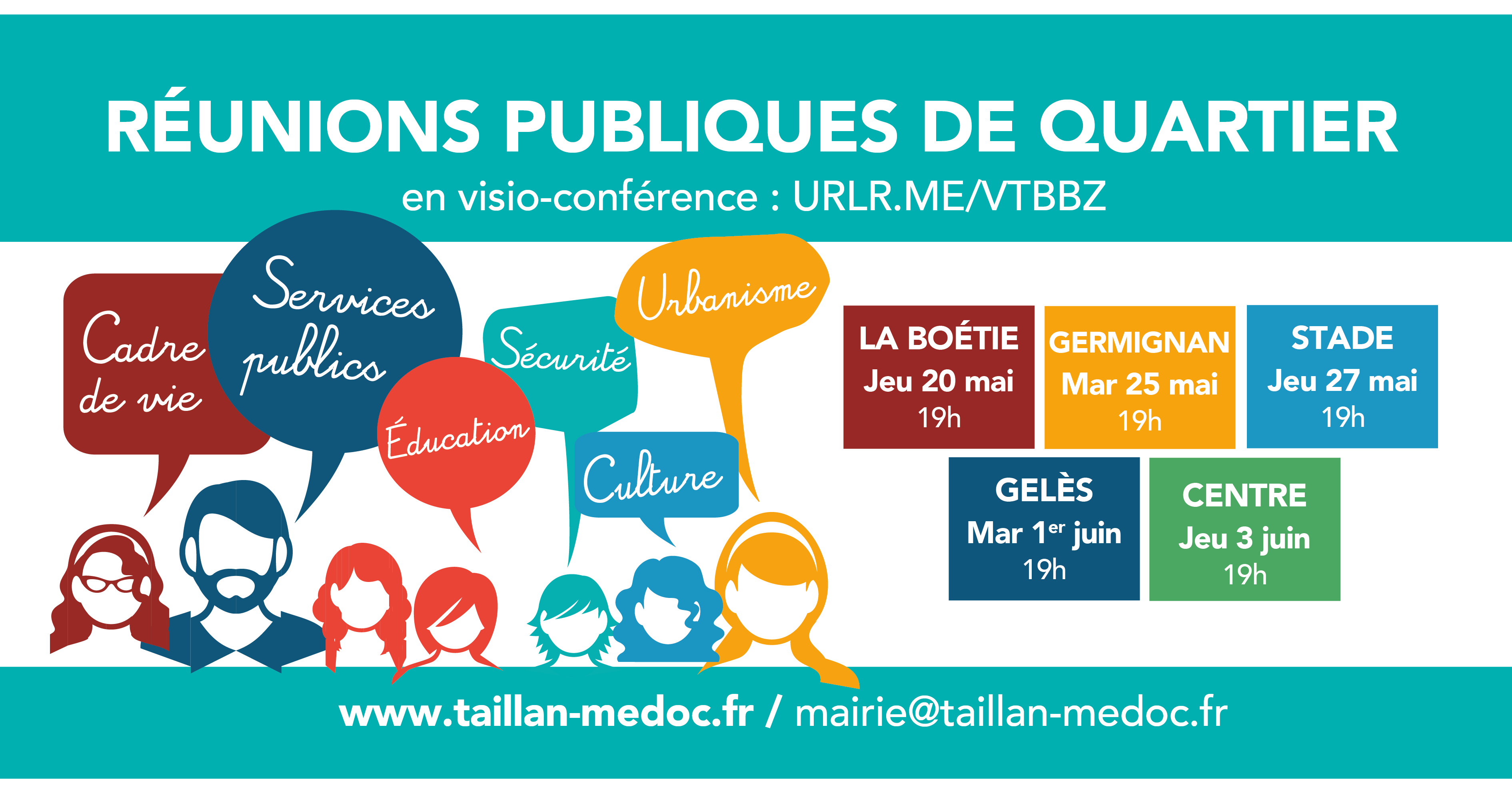 Réunion de quartier - Centre ville