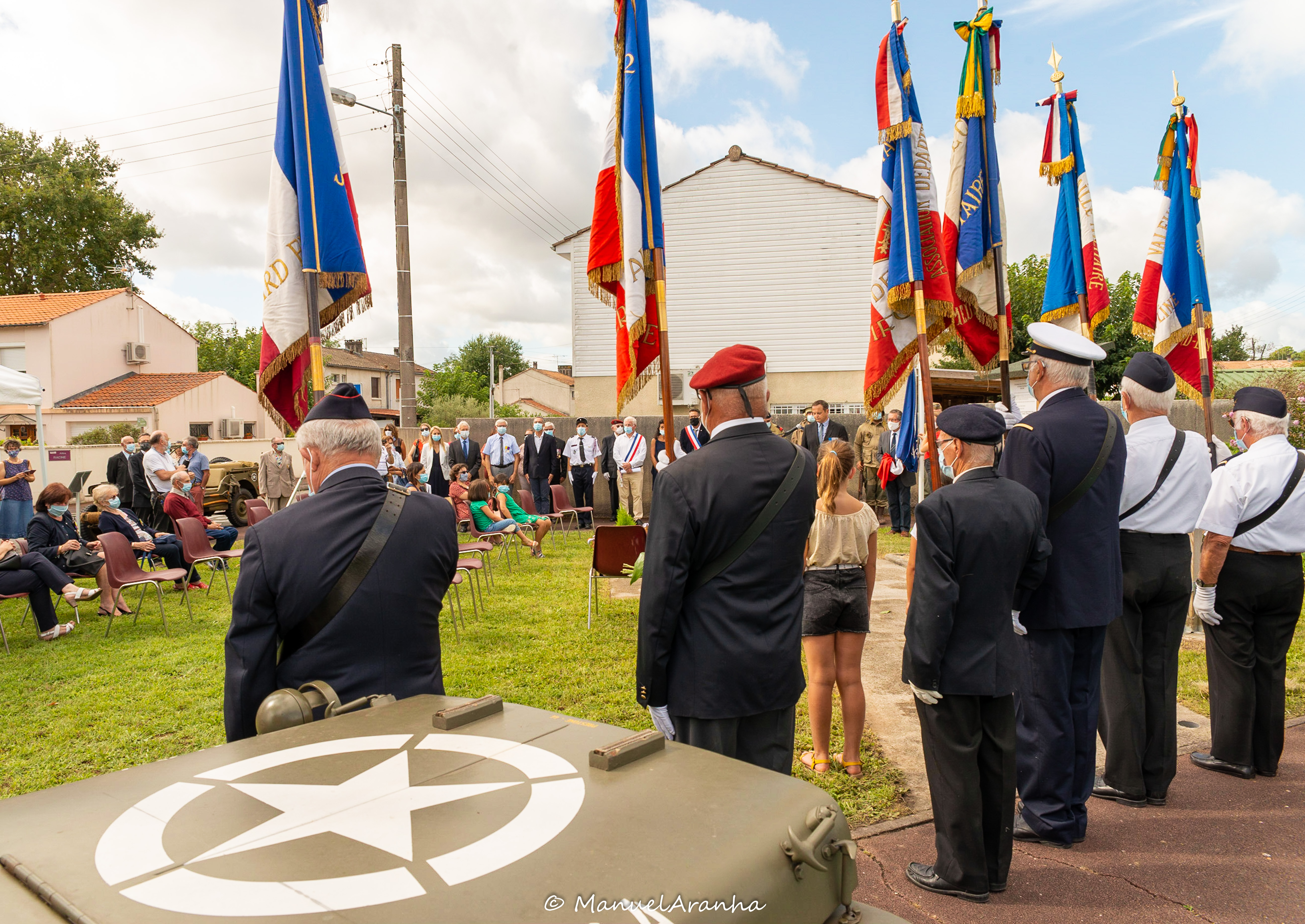 Commémoration de la libération du camp de Germignan
