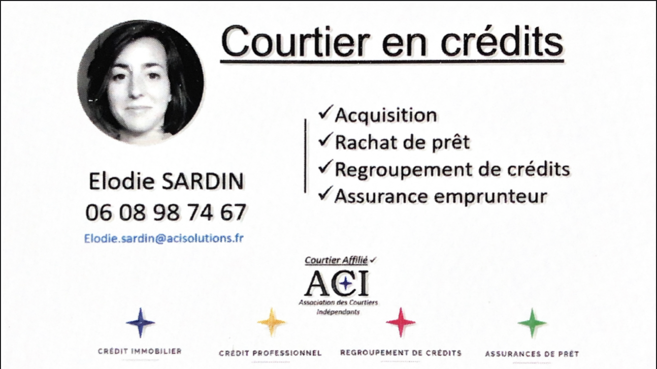 Courtière en prêts immobiliers et assurance emprunteurs 