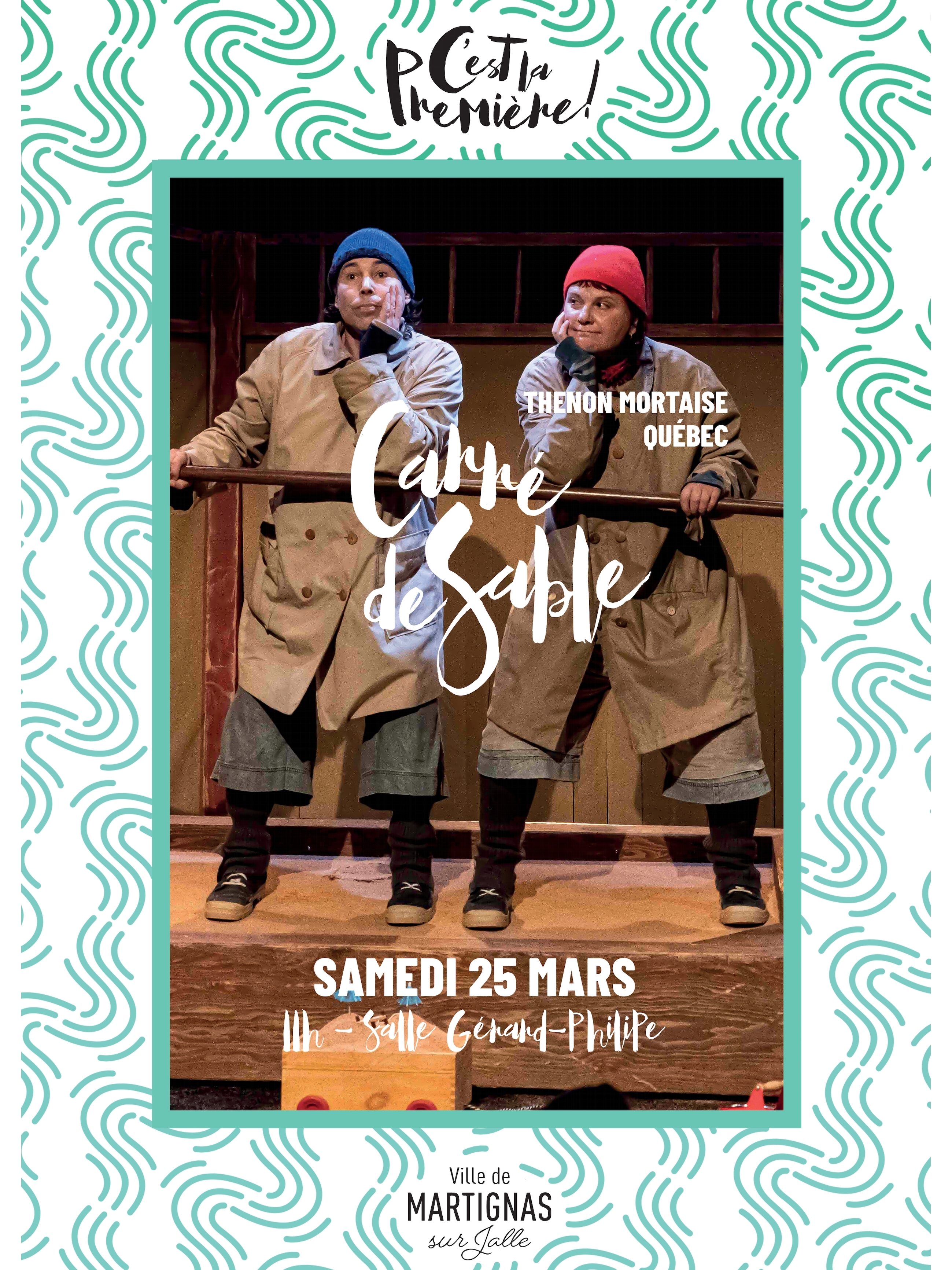 CARRE DE SABLE - Compagnie Tenon Mortaise - Dès 18 mois