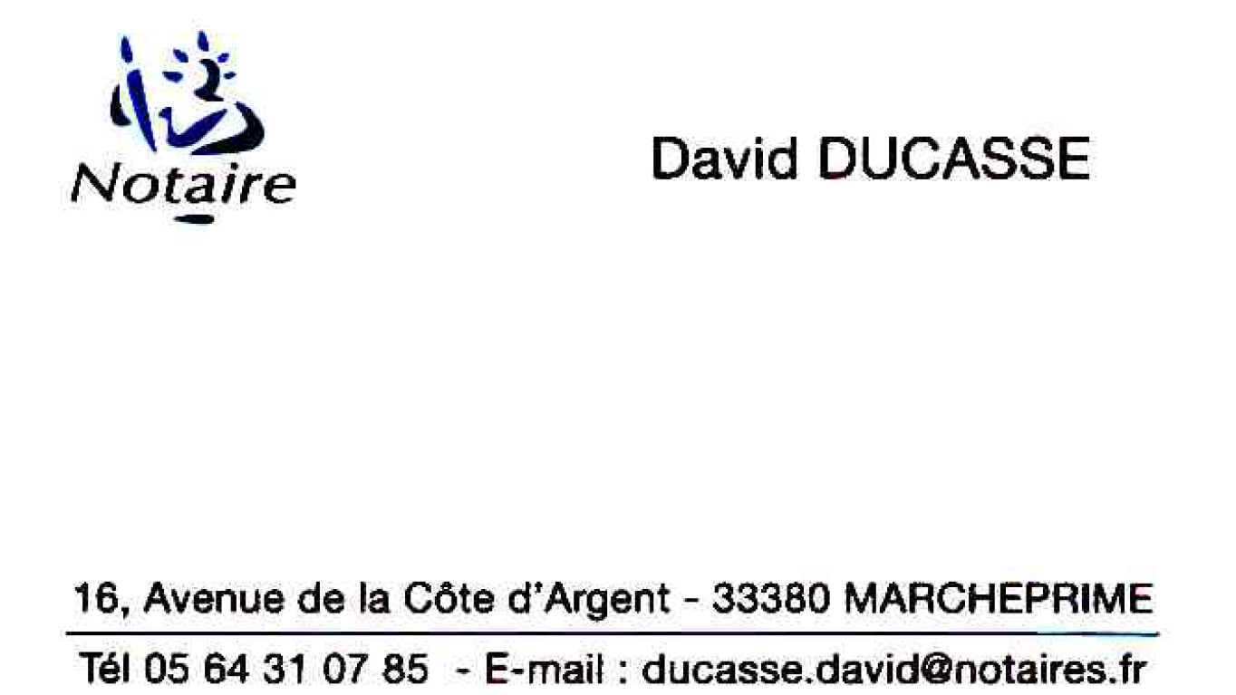 DUCASSE David Notaire