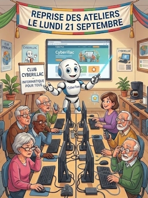 CYBERILLAC Club informatique de St Jean d'Illac