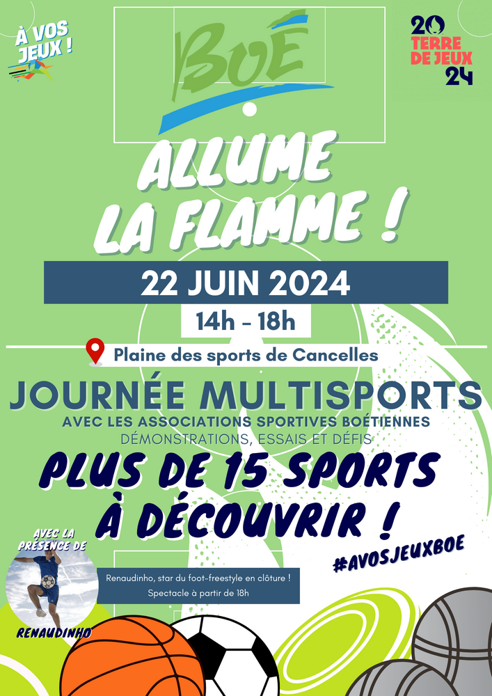 BOÉ ALLUME LA FLAMME !