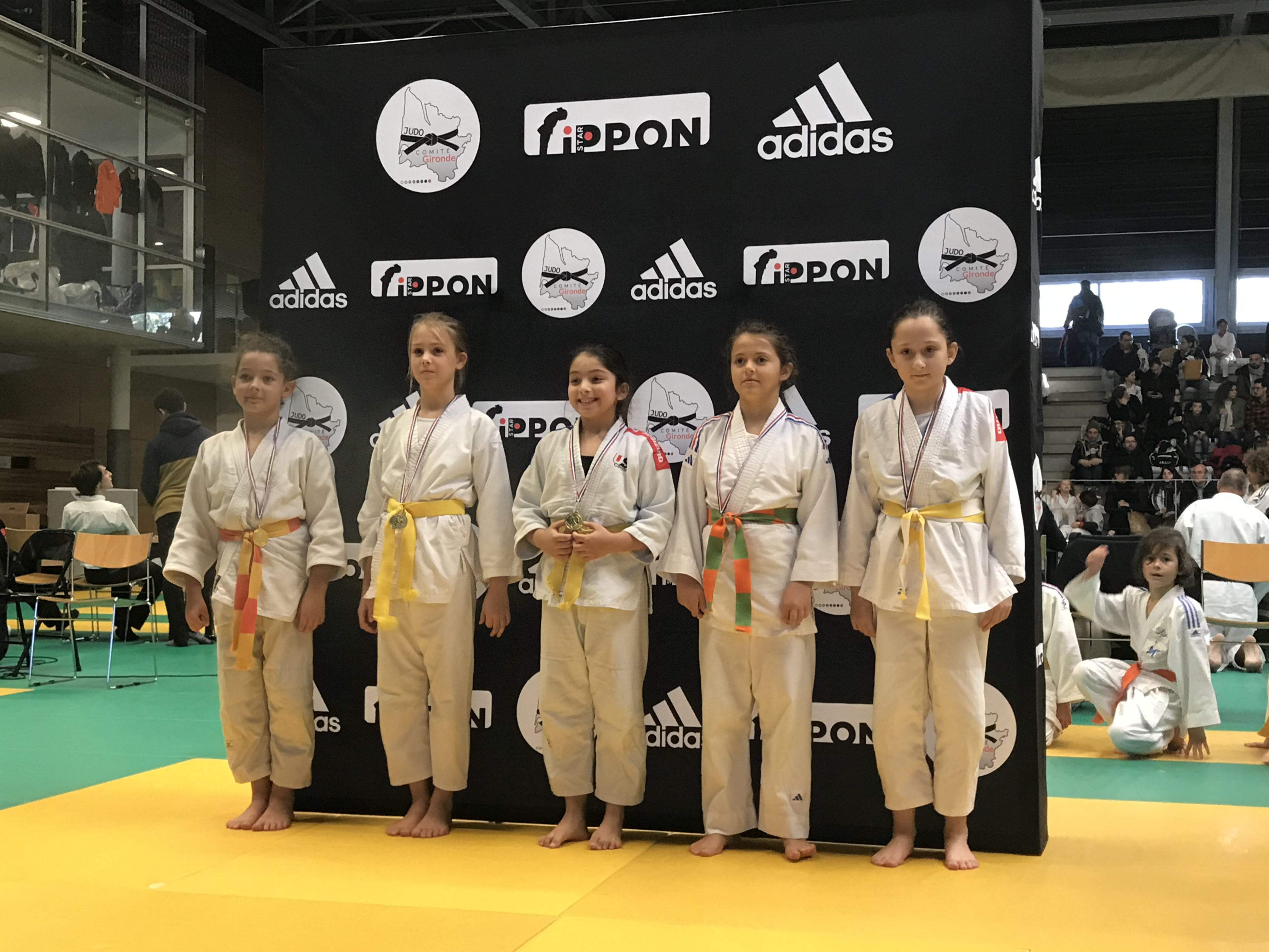 résultat animation poussin(e)s Judo