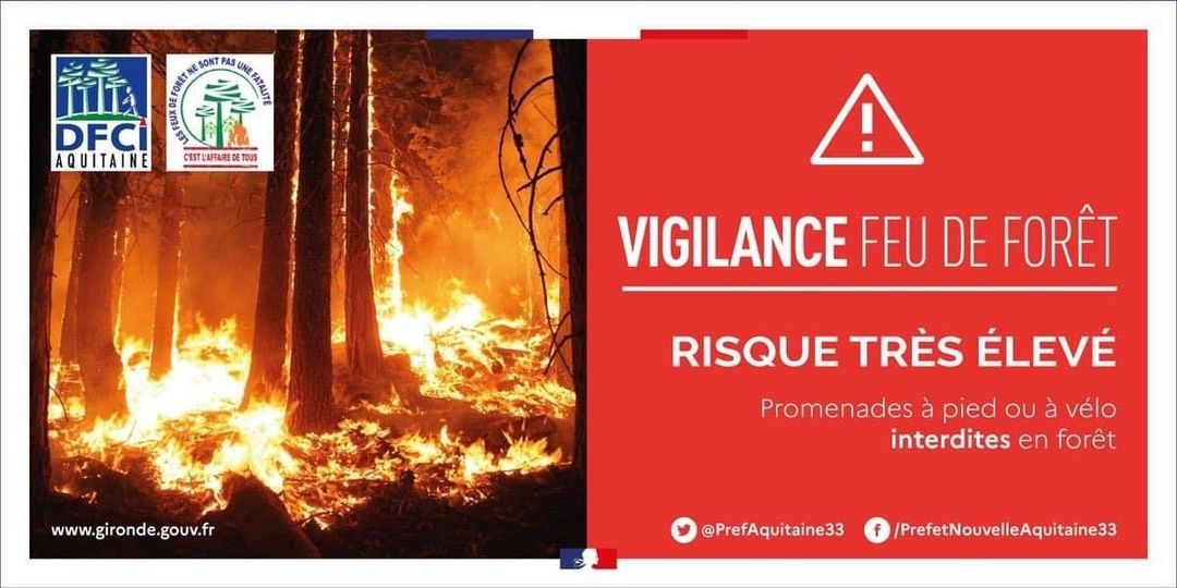 VIGILANCE ROUGE INCENDIE