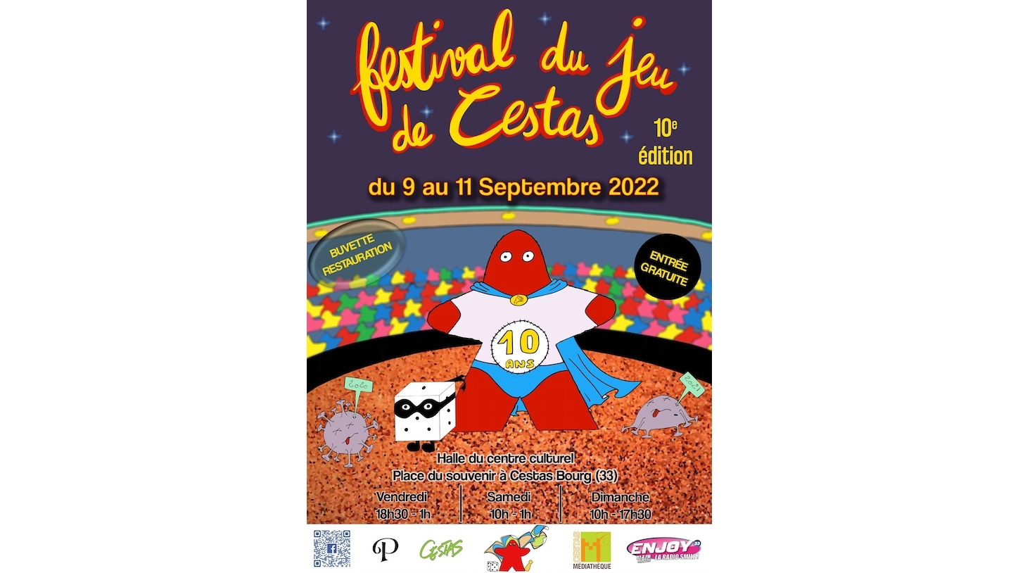Le repaire des joueurs au festival de jeux de Cestas